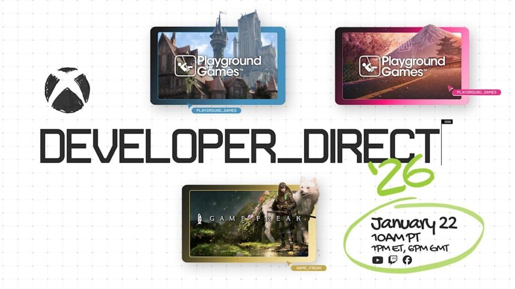 The next Xbox Developer Direct showcase is on January 22
