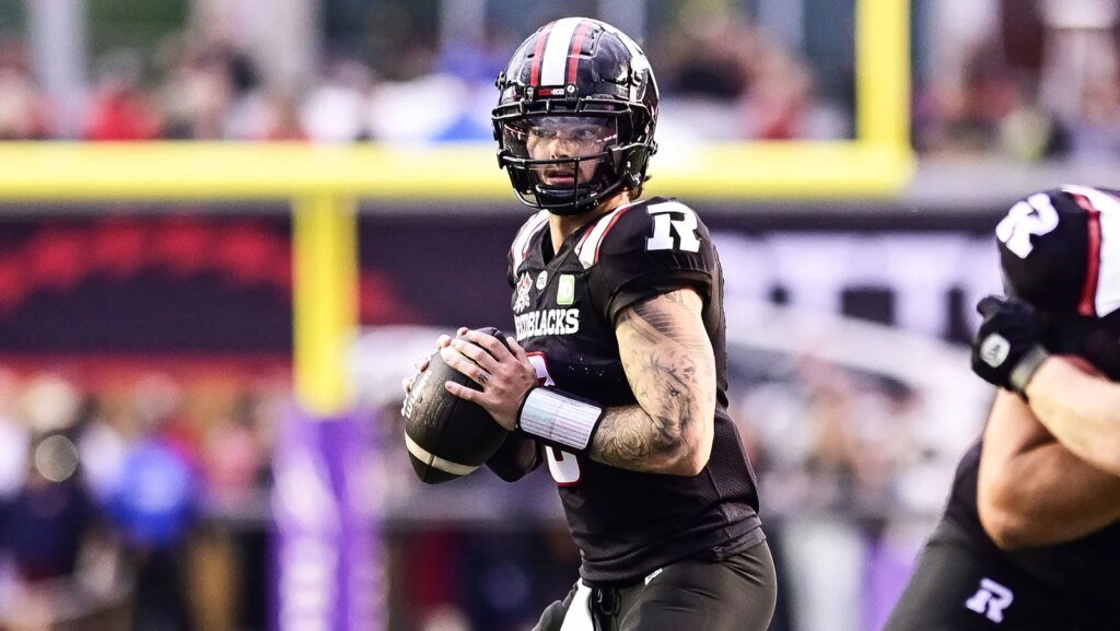 When Ottawa Redblacks' QB Dru Brown's protected in the pocket, he's one of the best in the CFL: Ryan Dinwiddie