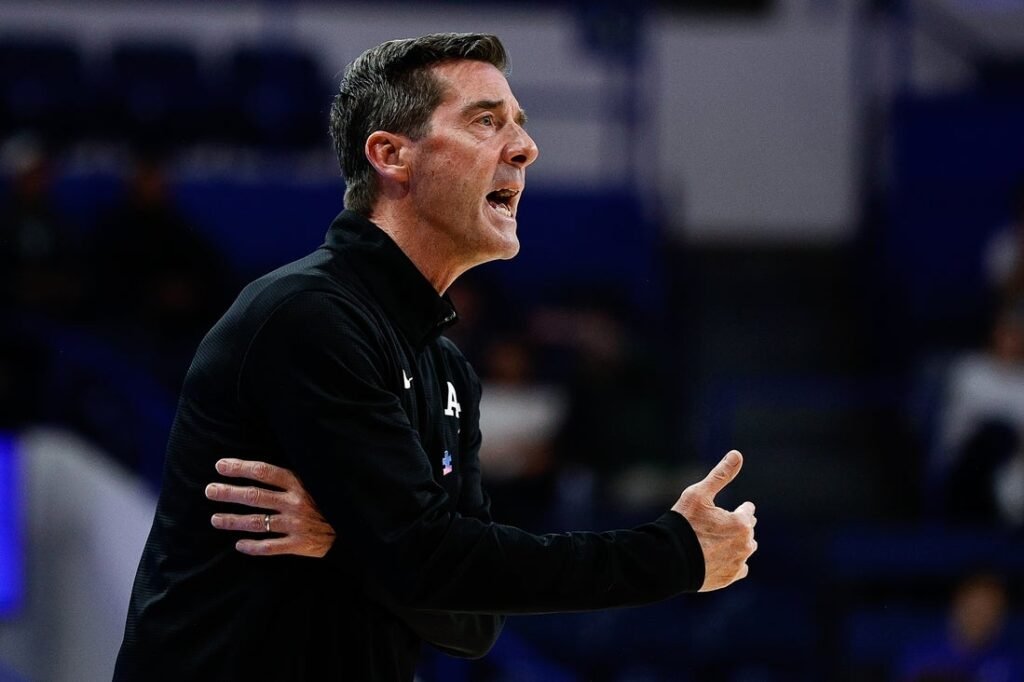 Air Force, suspended coach Joe Scott part ways