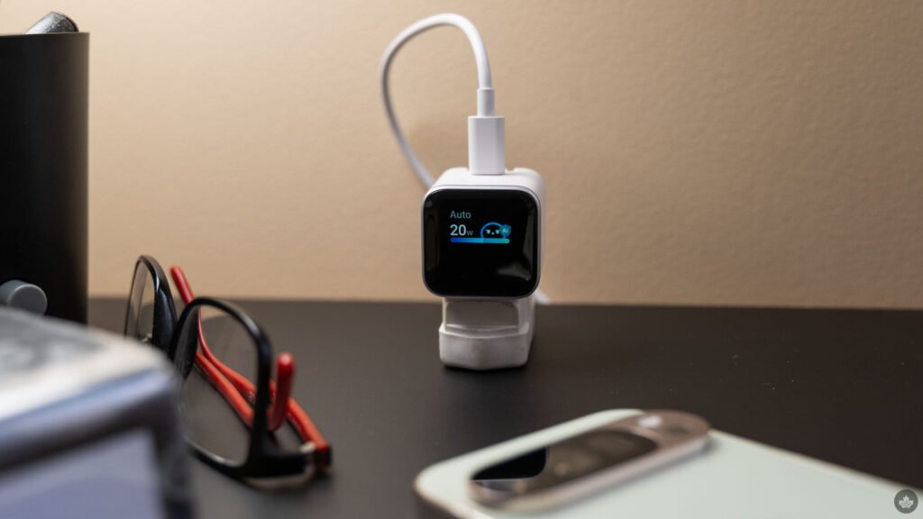 Anker's newest charger features a little display for smarter charging