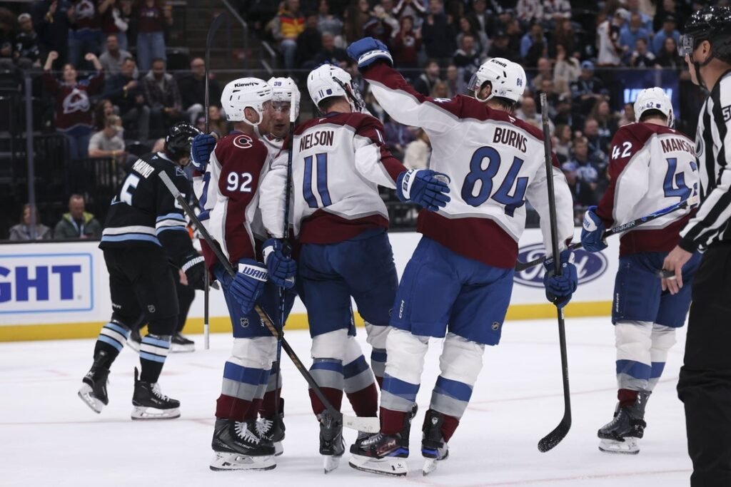 Avalanche ride eventful second period to win over Mammoth