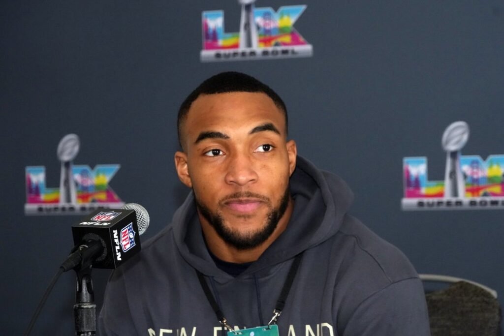 Burgers and returns: Patriots RB TreVeyon Henderson ready for any Super Bowl role