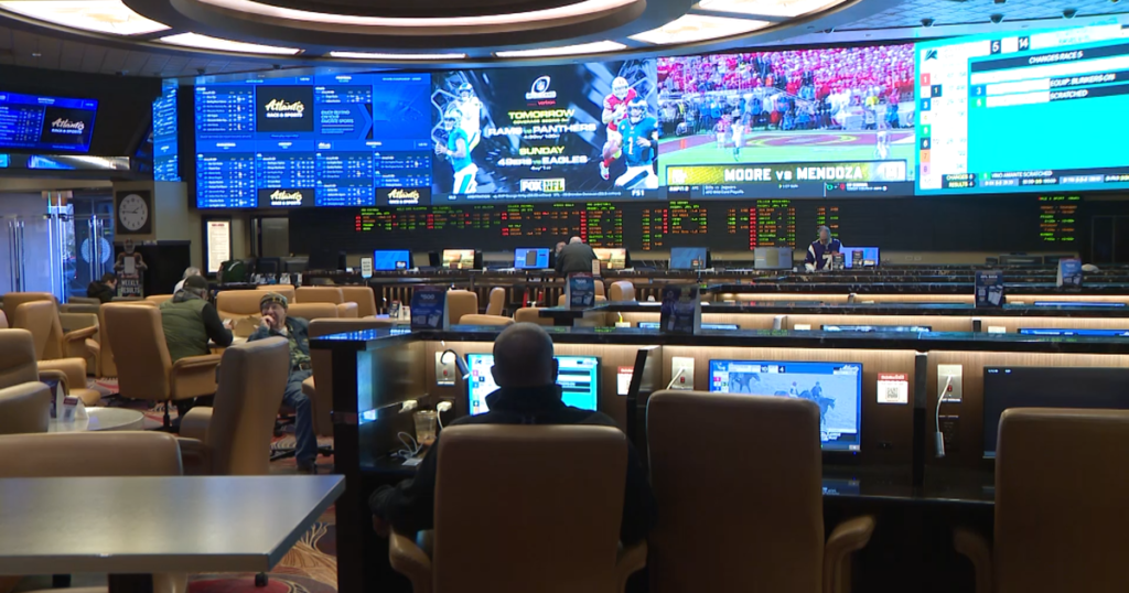 Caesars Entertainment se prepara para una ocupada semana de apuestas deportivas antes del Super Bowl Caesars Entertainment se prepara para una ocupada semana de apuestas deportivas antes del Super Bowl
