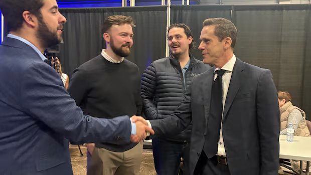 Candidates make their final speeches as Progressive Conservative Party chooses next leader, P.E.I. premier Candidates make their final speeches as Progressive Conservative Party chooses next leader, P.E.I. premier