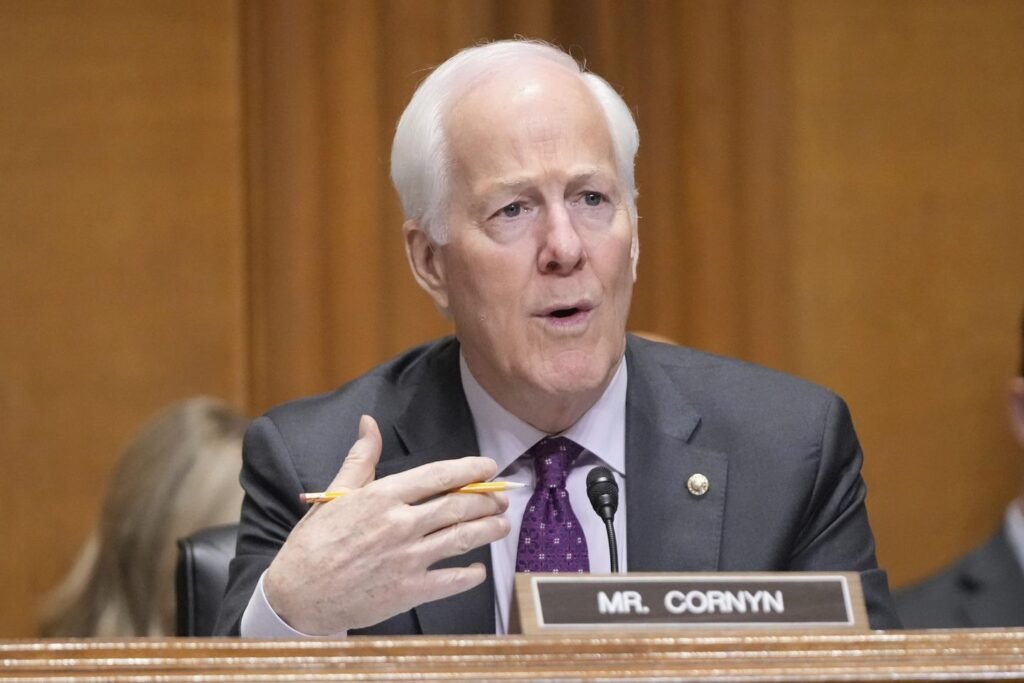 Cornyn trails Paxton in Texas Senate GOP primary; Crockett leads Talarico in Democratic race