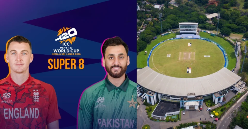 ENG vs PAK, T20 World Cup 2026 Super 8: Pallekele International Cricket Stadium Pitch Report, T20I Stats and Records ENG vs PAK, T20 World Cup 2026 Super 8: Pallekele International Cricket Stadium Pitch Report, T20I Stats and Records