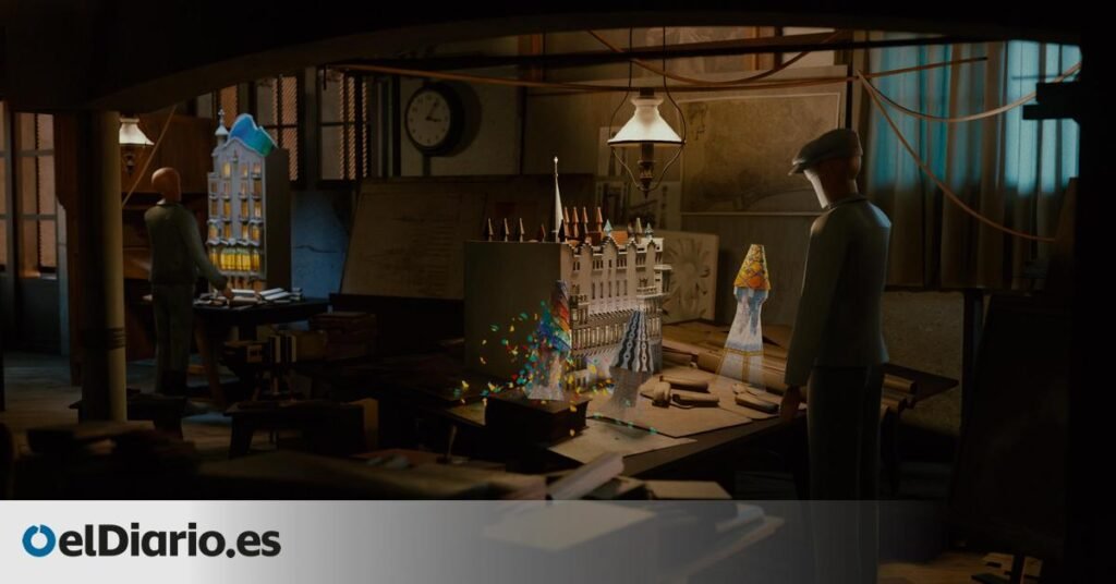 El legendario taller de Gaudí bajo la Sagrada Familia cobra vida con una experiencia de realidad virtual