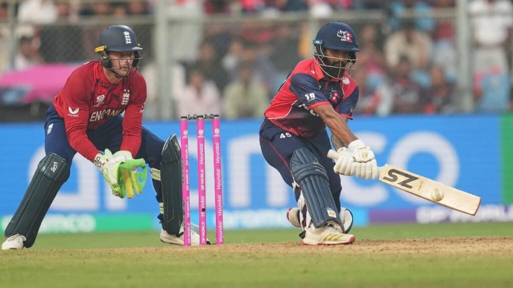 England avoid huge upset to beat Nepal by four runs