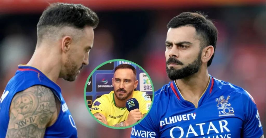 Faf du Plessis makes bold all-time T20 opener pick; Virat Kohli ignored