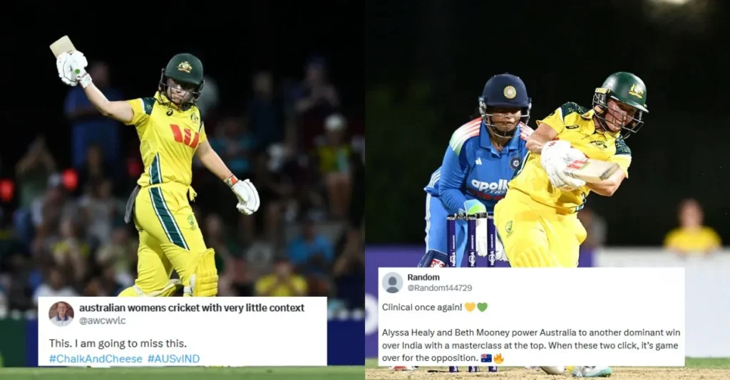 Fans erupt as Alyssa Healy and Beth Mooney steer Australia to dominant victory over India in Women’s ODI opener