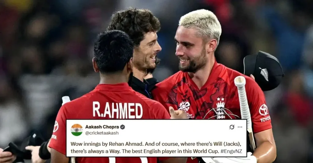 Fans erupt as Will Jacks’ all-round heroics help England pip New Zealand to keep Pakistan alive in T20 World Cup 2026