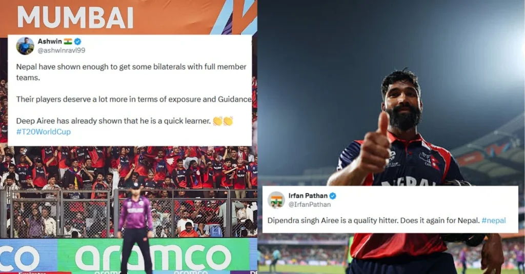 Fans react as Nepal sign off T20 World Cup 2026 on a high after Dipendra Singh Airee’s historic knock destroys Scotland Fans react as Nepal sign off T20 World Cup 2026 on a high after Dipendra Singh Airee’s historic knock destroys Scotland