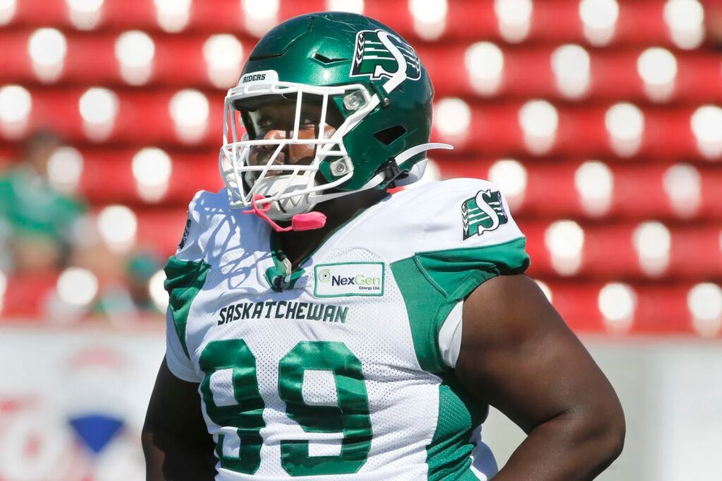 Hamilton Tiger-Cats sign former Saskatchewan Roughriders DL Charbel Dabire Hamilton Tiger-Cats sign former Saskatchewan Roughriders DL Charbel Dabire