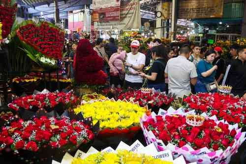 Hay suficientes flores para el día de los enamorados: Sader Hay suficientes flores para el día de los enamorados: Sader