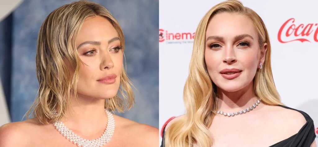 Hilary Duff Talks Lindsay Lohan Feud Amid 'Toxic Mom Group'