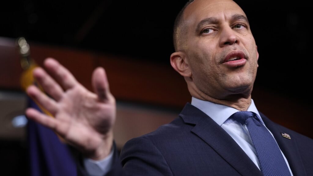 House Dem. Leader Jeffries responds to air strikes on Iran by U.S. and Israel