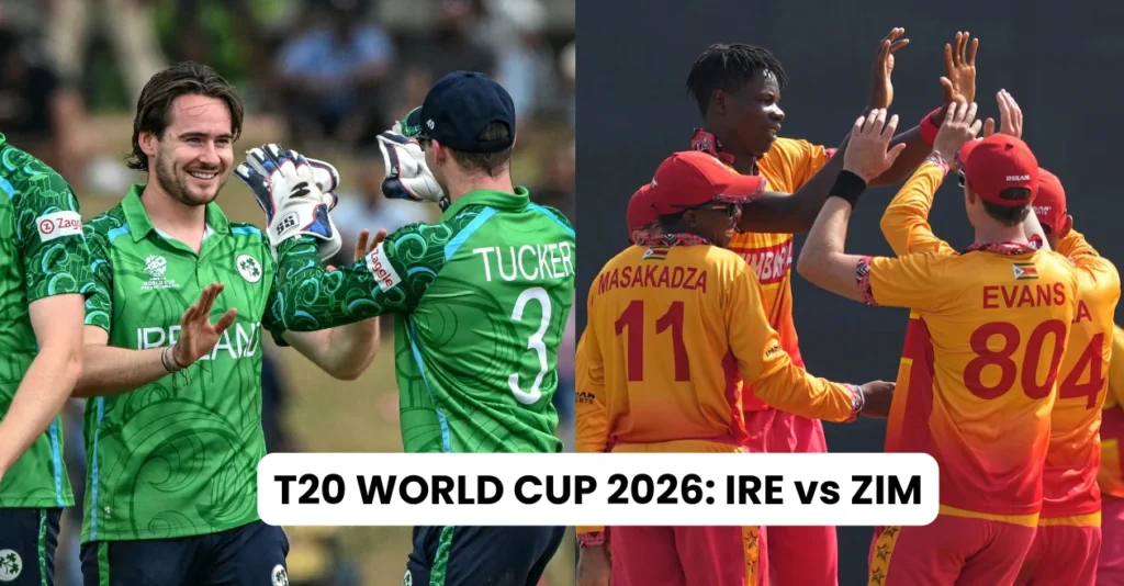 IRE vs ZIM, T20 World Cup 2026 Match Prediction: Who will win today’s game between Ireland and Zimbabwe?