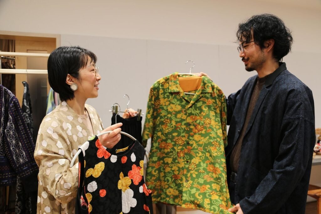 Japan's traditional kimonos are being repurposed in creative and sustainable ways