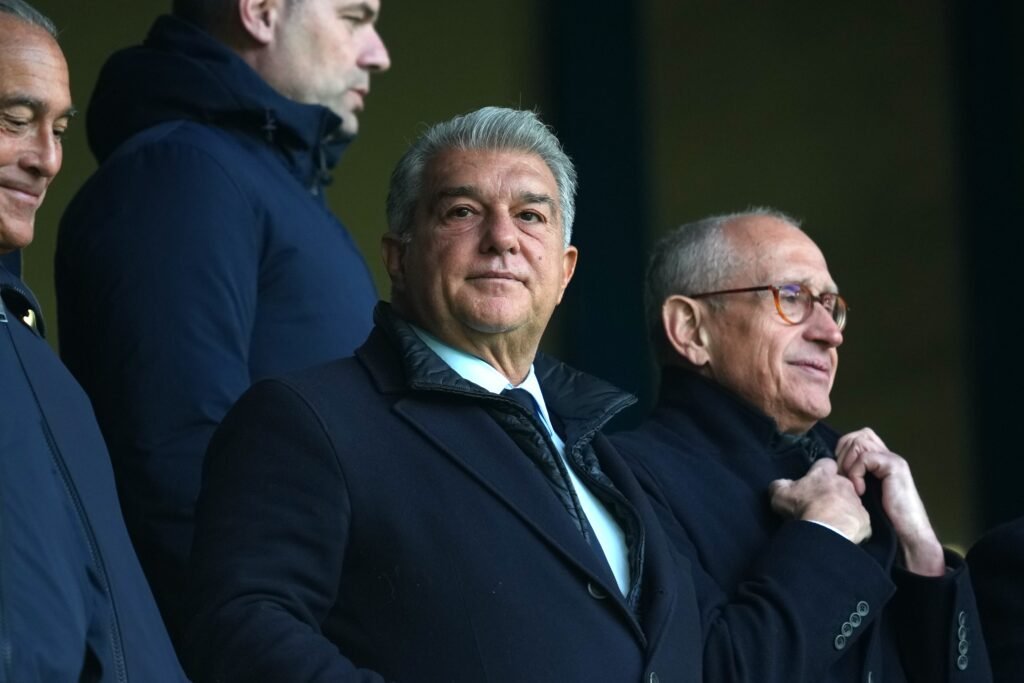 Joan Laporta takes aim at Barcelona presidential rivals Joan Laporta takes aim at Barcelona presidential rivals