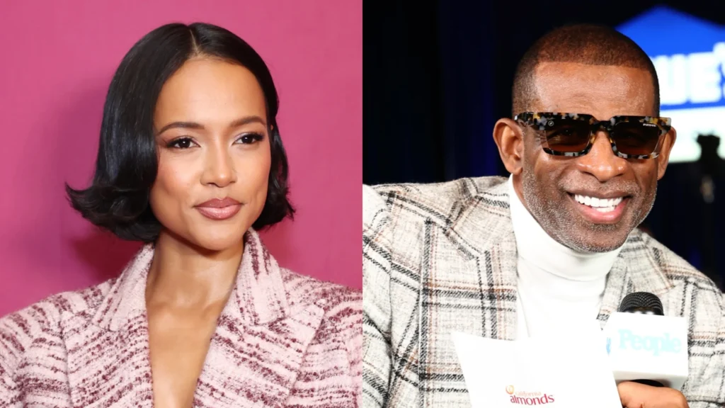 Karrueche Tran Shares Look At Deion Sanders V-Day Date (Video)