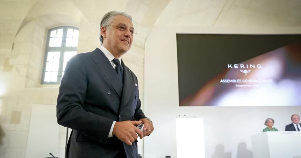 Kering Sales Fall for Third Year