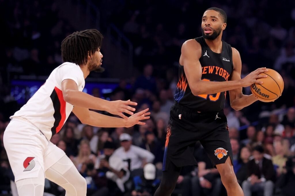 Knicks open challenging stretch of games as Nuggets visit