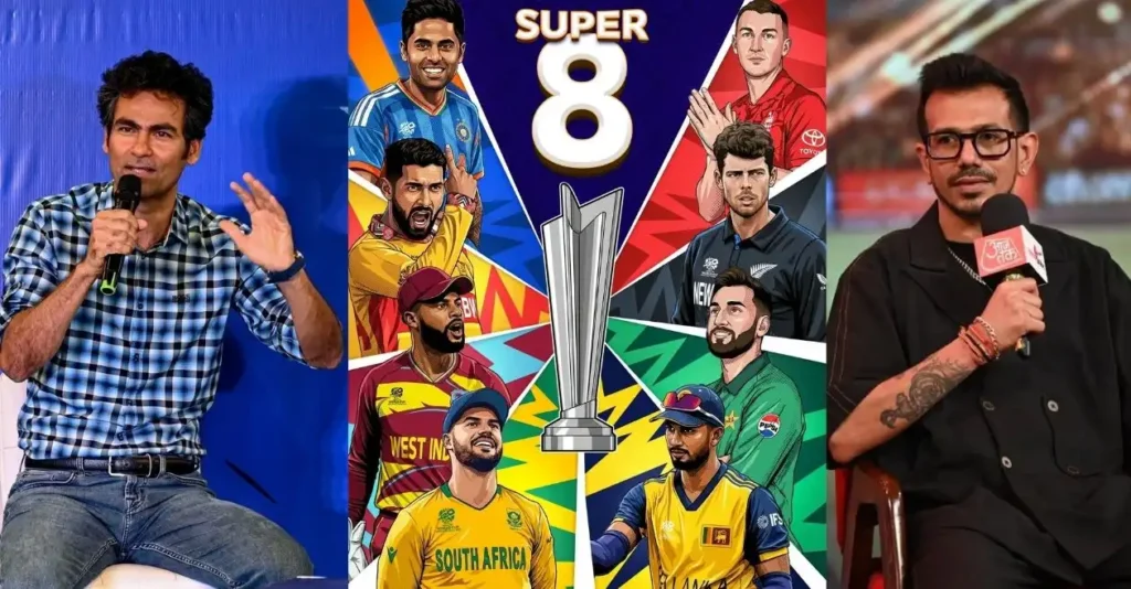 Mohammad Kaif, Yuzvendra Chahal predict T20 World Cup 2026 semifinalists ahead of Super 8 stage Mohammad Kaif, Yuzvendra Chahal predict T20 World Cup 2026 semifinalists ahead of Super 8 stage