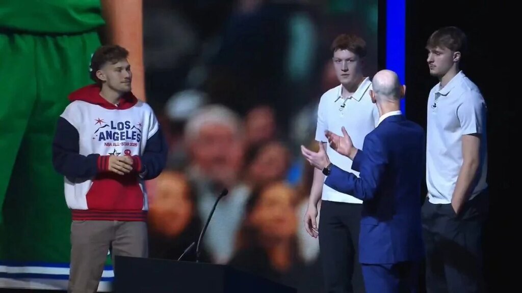 NBA Commissioner Adam Silver Unveils New ‘POV Mode’ With Cooper Flagg And Jesser