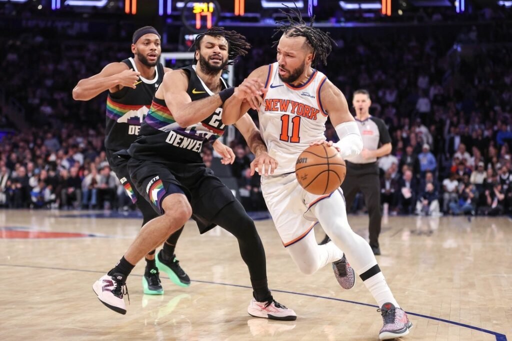 NBA roundup: Knicks top Nuggets in 2OTs for 8th straight win NBA roundup: Knicks top Nuggets in 2OTs for 8th straight win