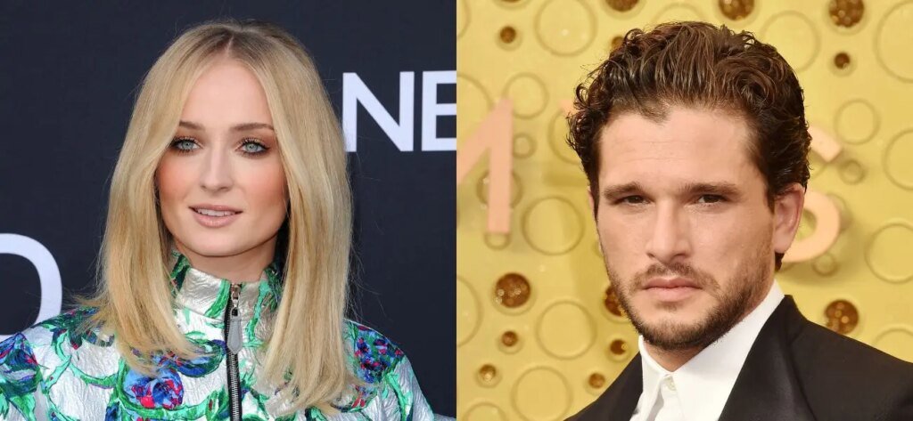 New Clip Shows Sophie Turner Gag After Kissing Kit Harington