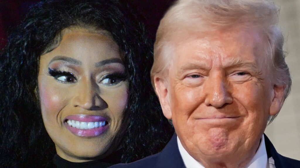 Nicki Minaj Posts Pics Of Herself With A.I.-Generated Donald Trump Nicki Minaj Posts Pics Of Herself With A.I.-Generated Donald Trump
