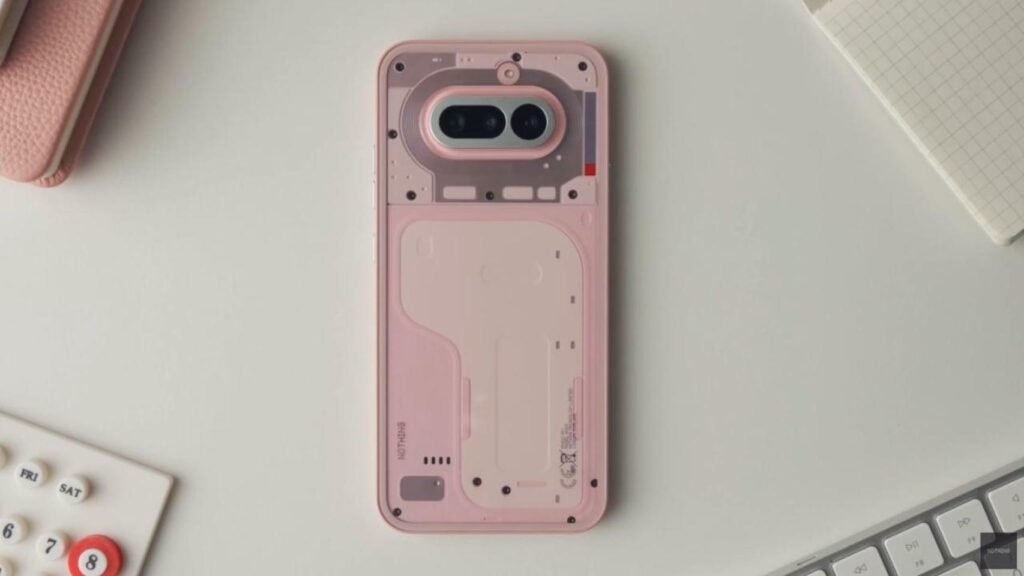 Nothing muestra que el rosa está de moda con una variante del nuevo Nothing Phone (4a) Nothing muestra que el rosa está de moda con una variante del nuevo Nothing Phone (4a)