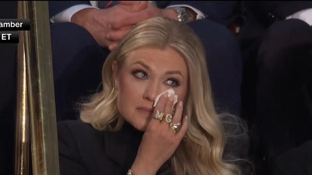 President Trump Honors Charlie Kirk at State of the Union, Erika Seen Crying