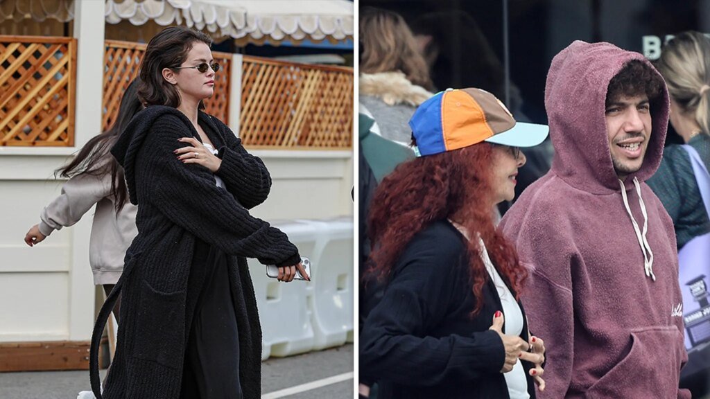 Selena Gomez and Benny Blanco Dine at L.A. Hotspot Max and Helen's