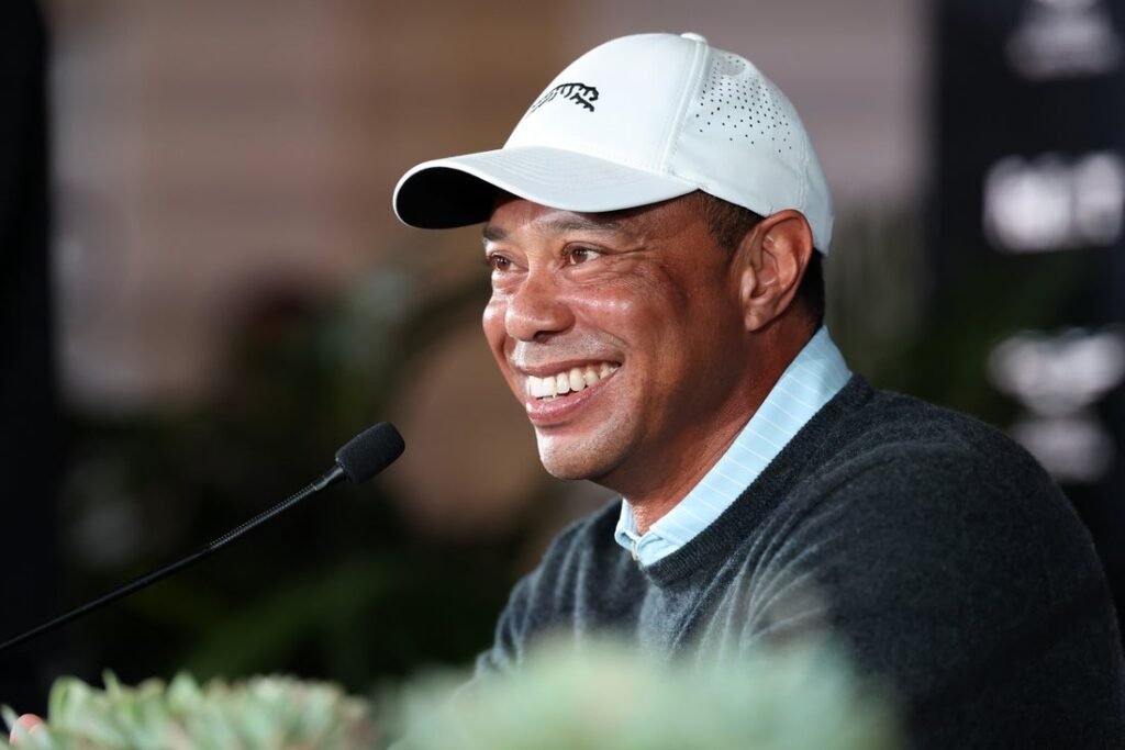 Tiger Woods teases Masters comeback on live broadcast