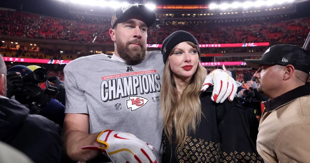Travis Kelce Dances to Taylor Swift Song at 2026 Super Bowl Party