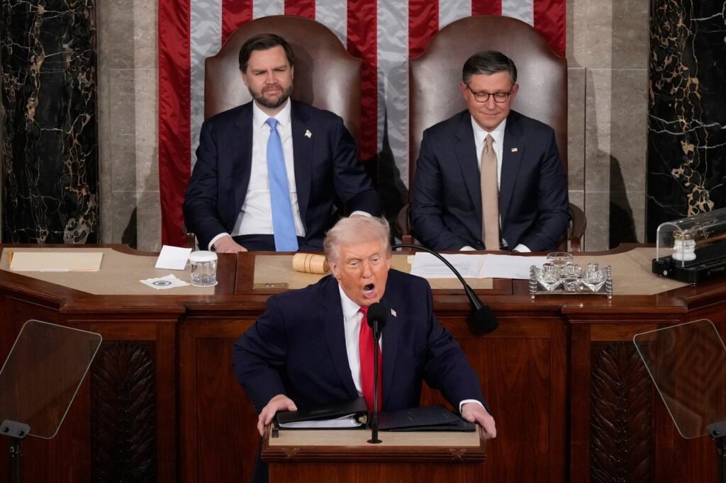Trump defends controversial policies, tariffs in State of the Union Trump defends controversial policies, tariffs in State of the Union