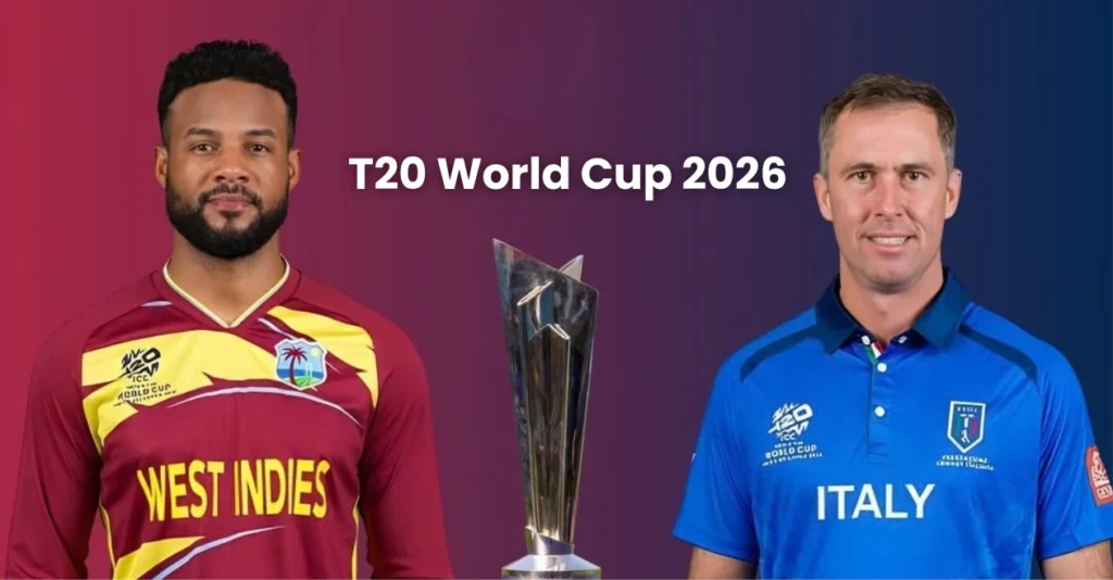 WI vs ITA, T20 World Cup 2026 Match Prediction: Who will win today’s game between West Indies and Italy?