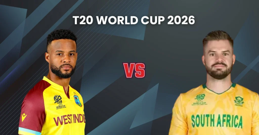 WI vs SA, T20 World Cup 2026 Match Prediction: Who will win today’s match between West Indies and South Africa? WI vs SA, T20 World Cup 2026 Match Prediction: Who will win today’s match between West Indies and South Africa?