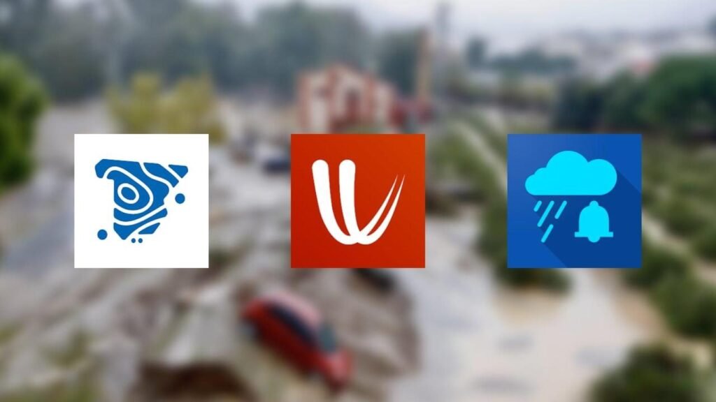 aplicaciones imprescindibles para sobrevivir a los fenómenos extremos en España