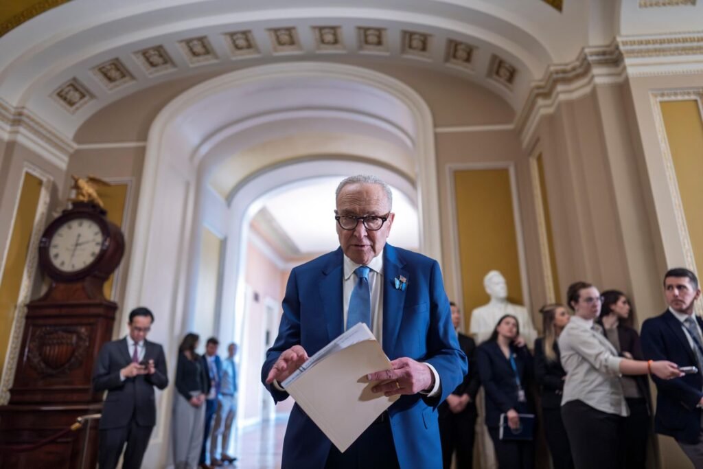 'Not this week, not ever': Schumer vows to block Trump's SAVE Act