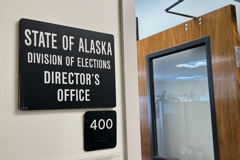 Cast a ballot and wait for the plane. In Alaska, a grace period for ballots is seen as a necessity
