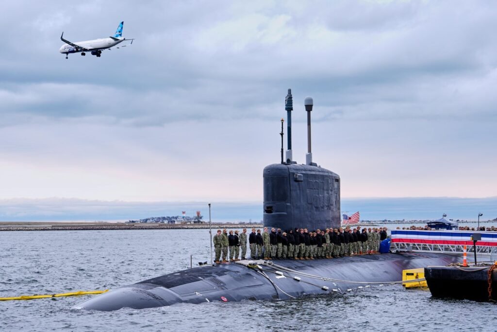 First submarine named after Massachusetts joins the Navy fleet