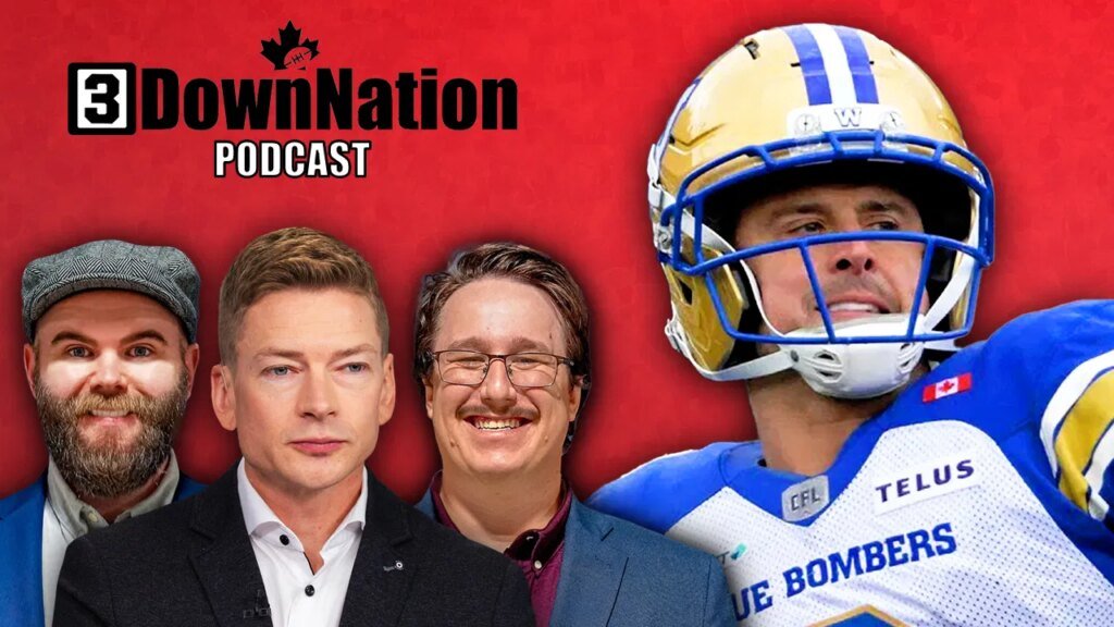 3DownNation Podcast: Collaros pay cut, Riders' departures, CFL Invitational Combine