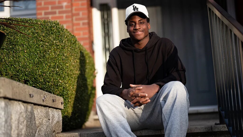 A boy's odyssey from Haitian orphan to B.C. hockey-playing teen