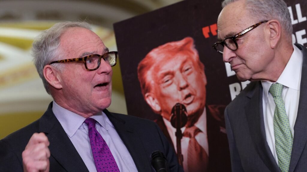 A split Senate votes against measure to constrain Trump's authorities in Iran : NPR