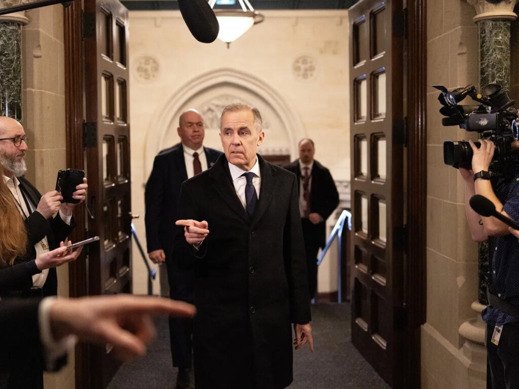 After one year, Mark Carney's grades are mixed