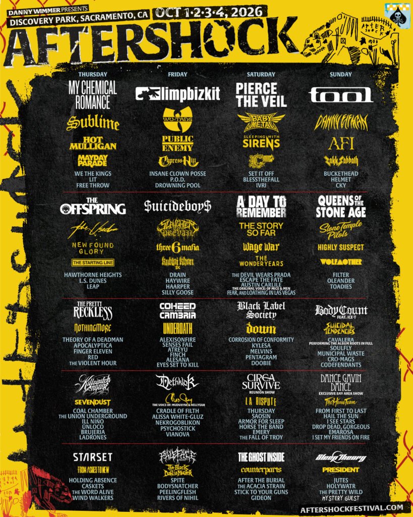 Aftershock reveals 2026 lineup