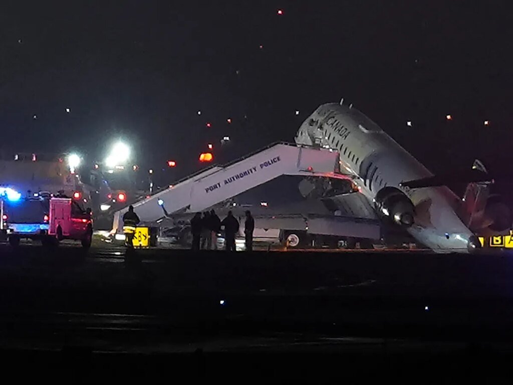 Air Canada flight attendant ejected from plane and found strapped in jump seat, survives crash: reports