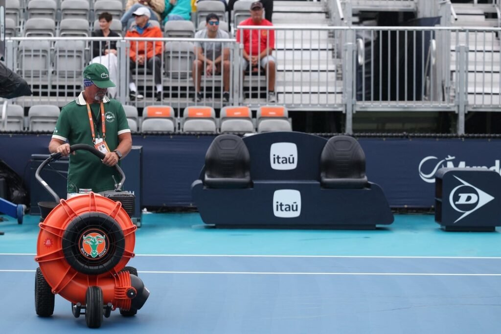 All Miami Open matches postponed due to rain